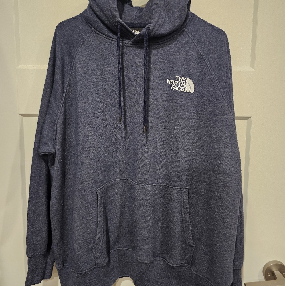 The North Face Men's Heathered Navy Hoodie